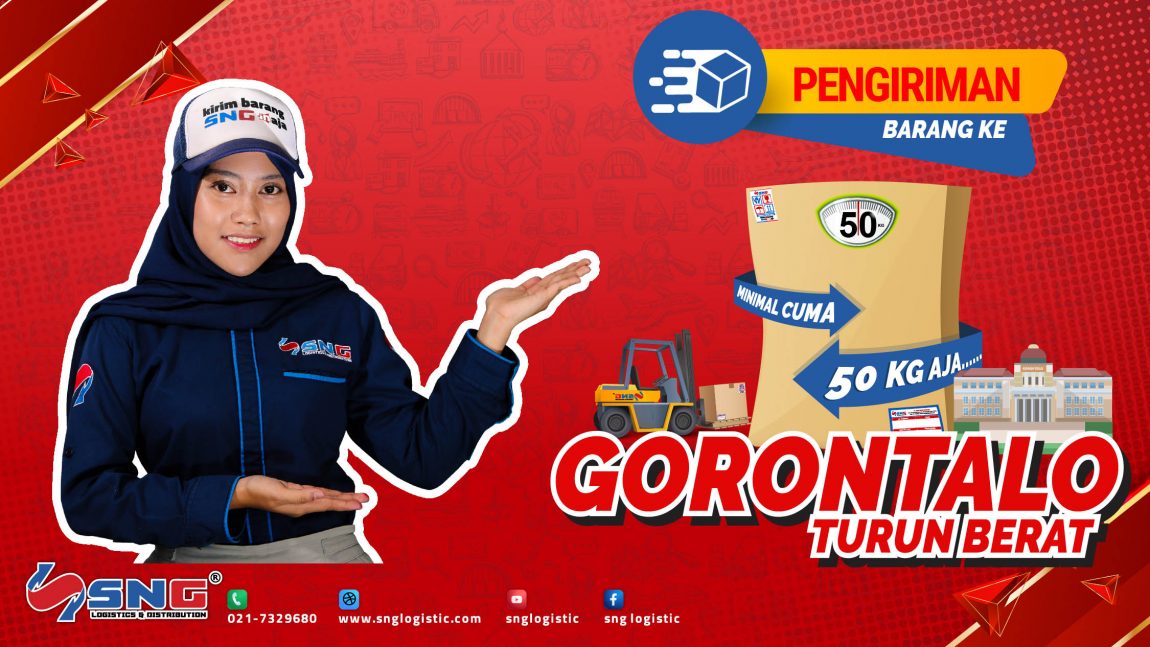 Jasa Pengiriman ke Gorontalo Termurah Rp. 7500/Kg
